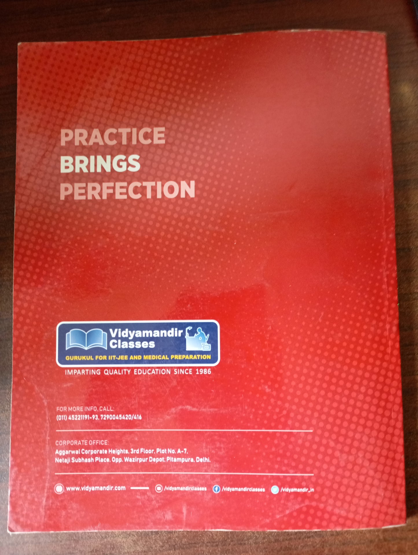 VMC 2020 PHYSICS WORKBOOK 7