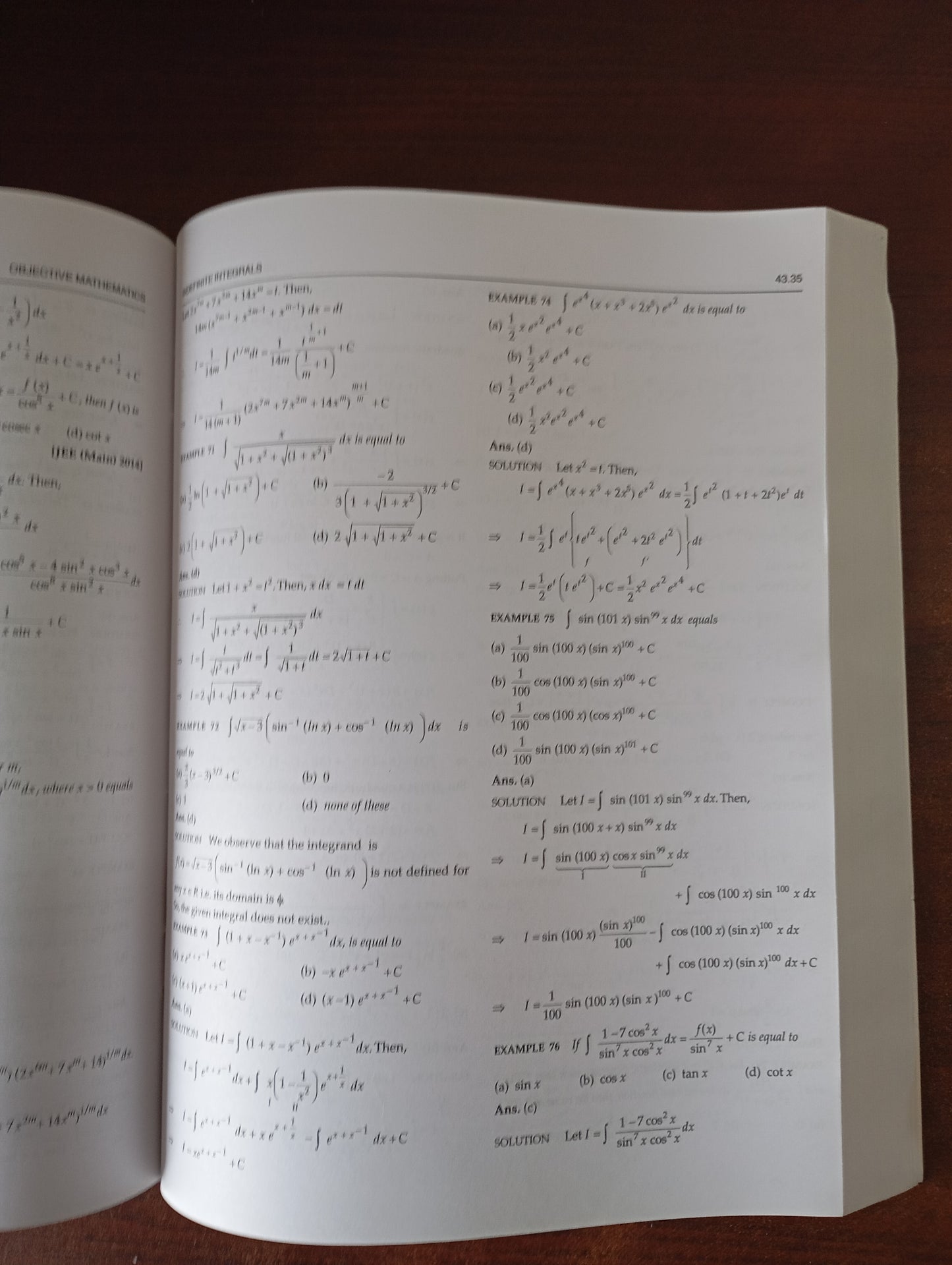 OBJECTIVE MATHEMATICS BY RD SHARMA VOL II
