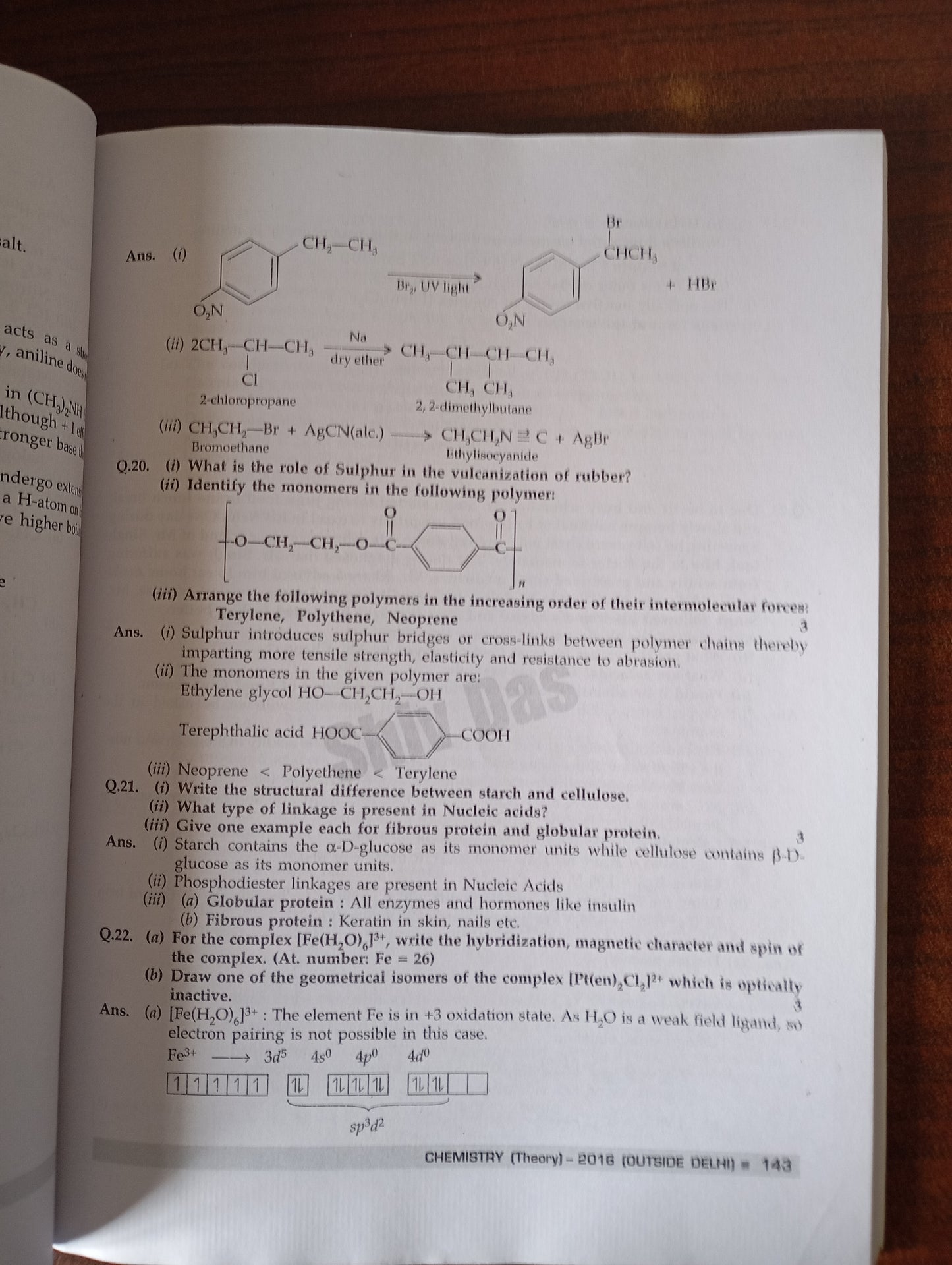 SHIVDAS CHEMISTRY PYQs FOR CLASS 12th