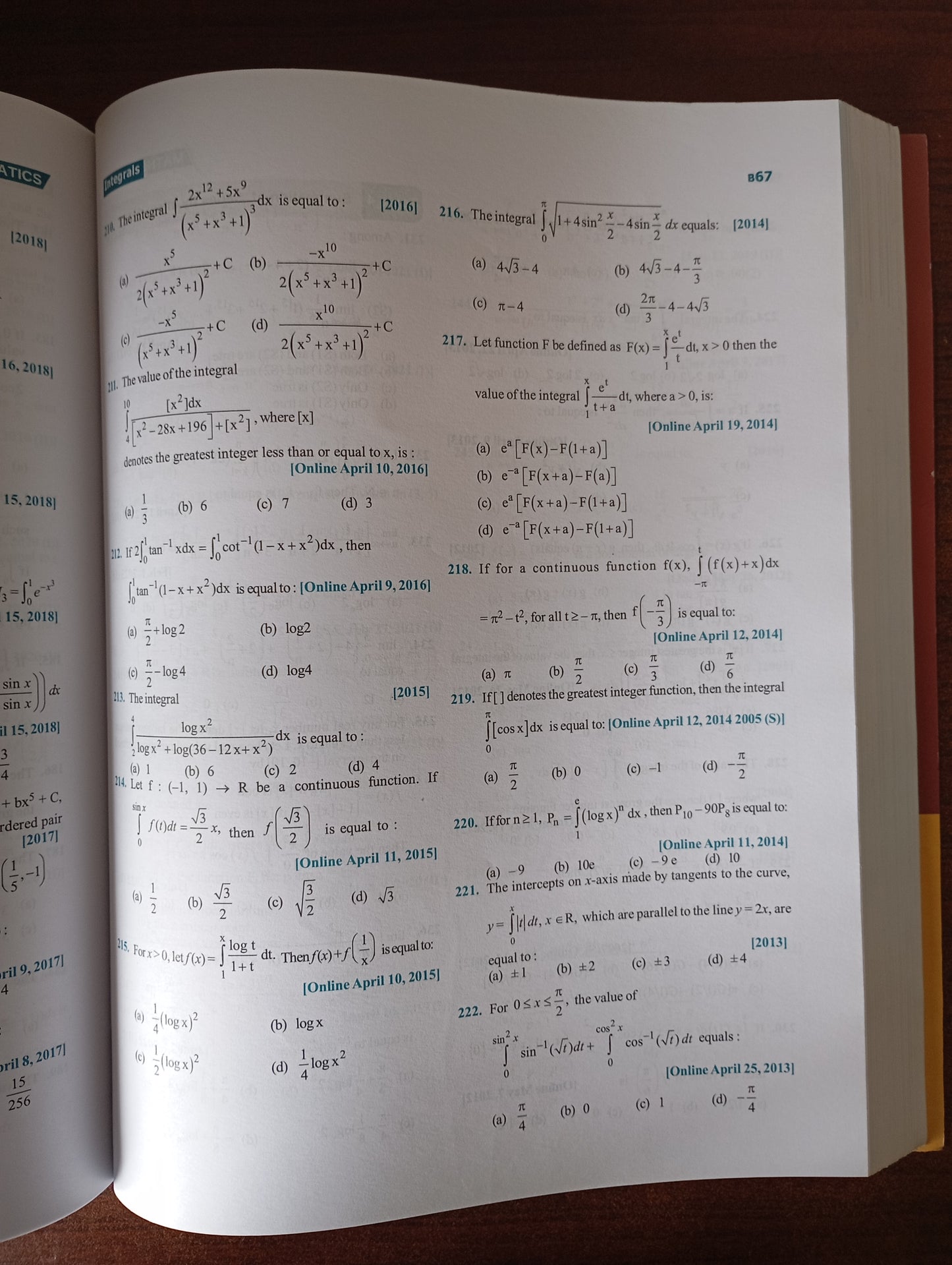 DISHA PUBLICATIONS JEE MAIN MATHEMATICS PYQs