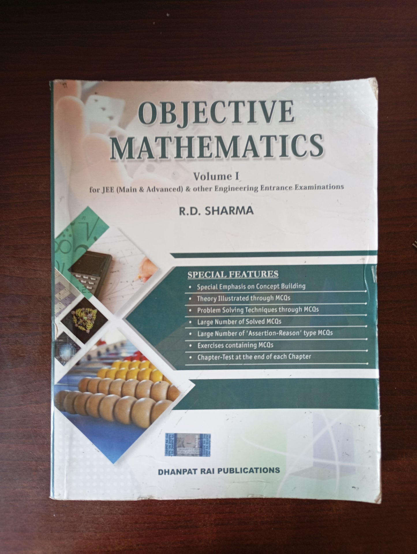 OBJECTIVE MATHEMATICS BY RD SHARMA VOL 1