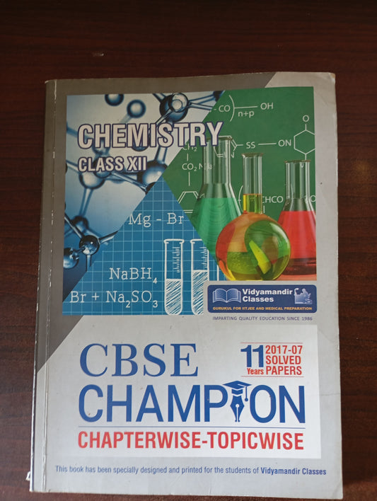 MTG CBSE CHAMPIONS CHEMISTRY 2018 EDITION