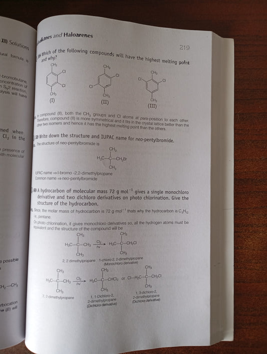 ARIHANT CHEMISTRY EXEMPLAR SOLUTION BOOKLET