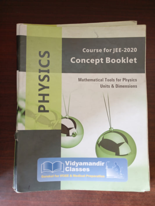 VMC BOOK SET FOR JEE 2020
