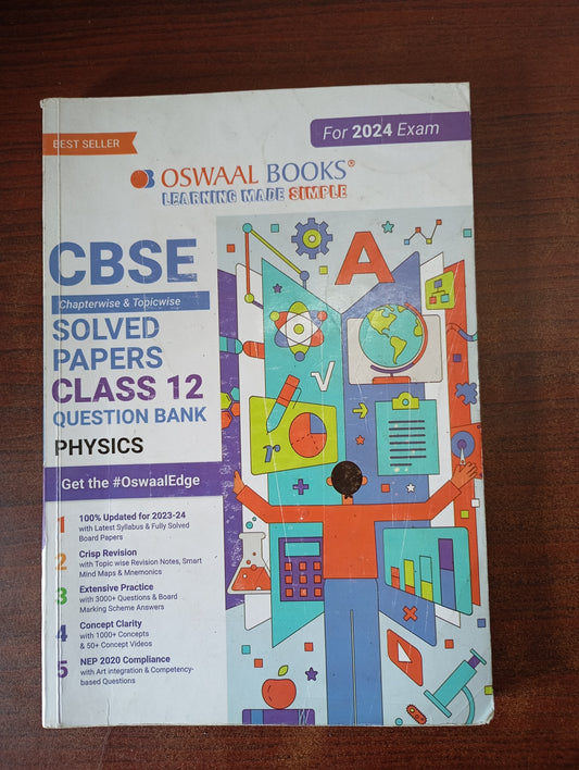 OSWAAL CLASS 12 PHYSICS QUESTION BANK